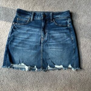 Denim American Eagle Mini Skirt